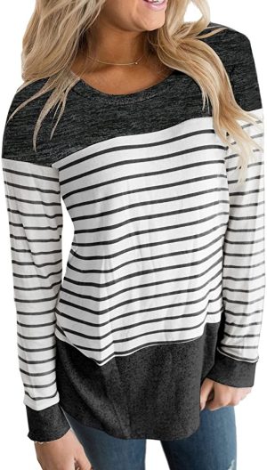 Long Sleeve Striped T-Shirt