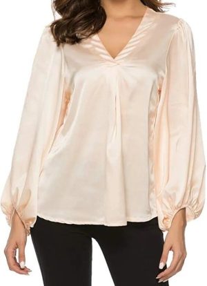 Silk Satin Blouse/Shirt