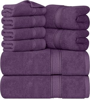 Mauve Purple Towel Set