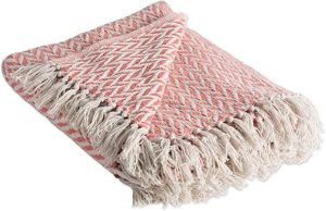 RF Throws Blush Pink