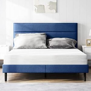 Queen Bed Frame Blue