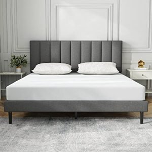 Minimalist Bed Frame Design Gray