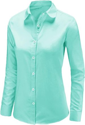 DF Women's Light Green Shirt