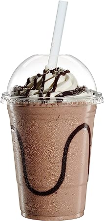 Disposable Plastic Cups with Dome Lids