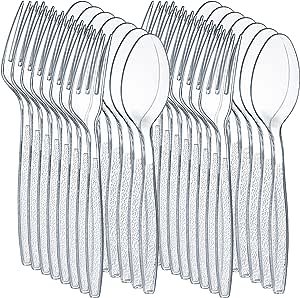 Disposable Plastic Spoons & Forks