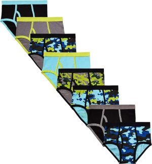 Boys Underwear Neon Camo