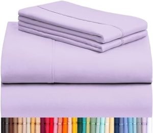 Lavender Bed Sheet Set