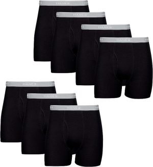 Men's Black Underwear 10 Pack