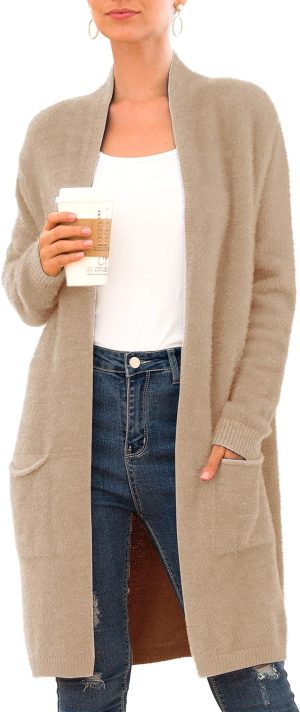 Women Long Sweater with Long Sleeves