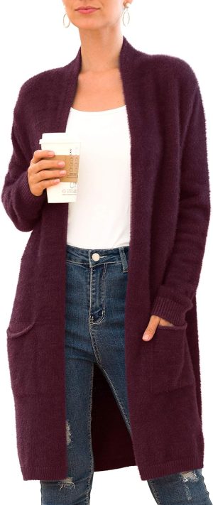 Women Long Sweater with Long Sleeves