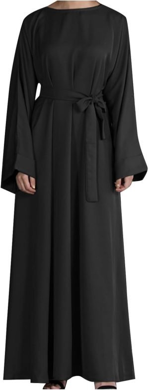 Women Long Sleeve Maxi Dress or Abaya 