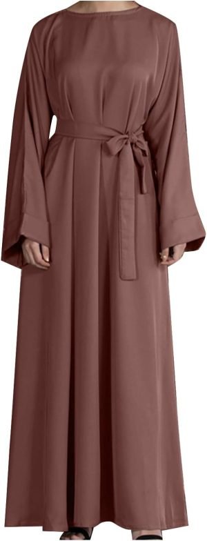 Women Long Sleeve Maxi Dress or Abaya
