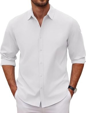Oxford Men's Casual Slim Shirt