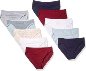 Women's Cotton Stretch High-Cut Underwears (Set of 6)